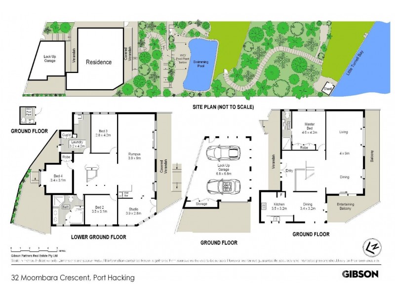 32 Moombara Crescent, Port Hacking NSW 2229 Floorplan