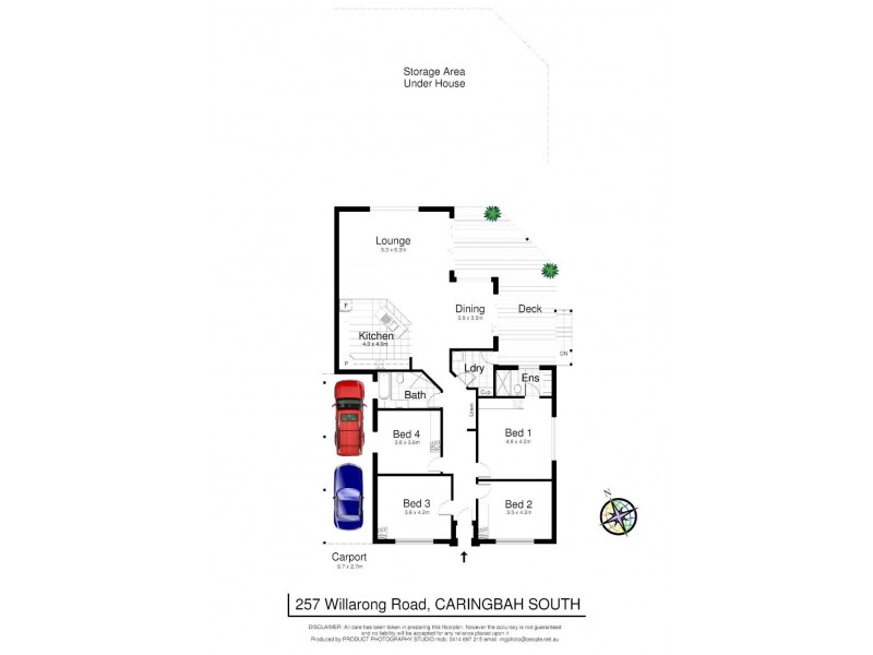 257 Willarong Road, Caringbah South NSW 2229 Floorplan