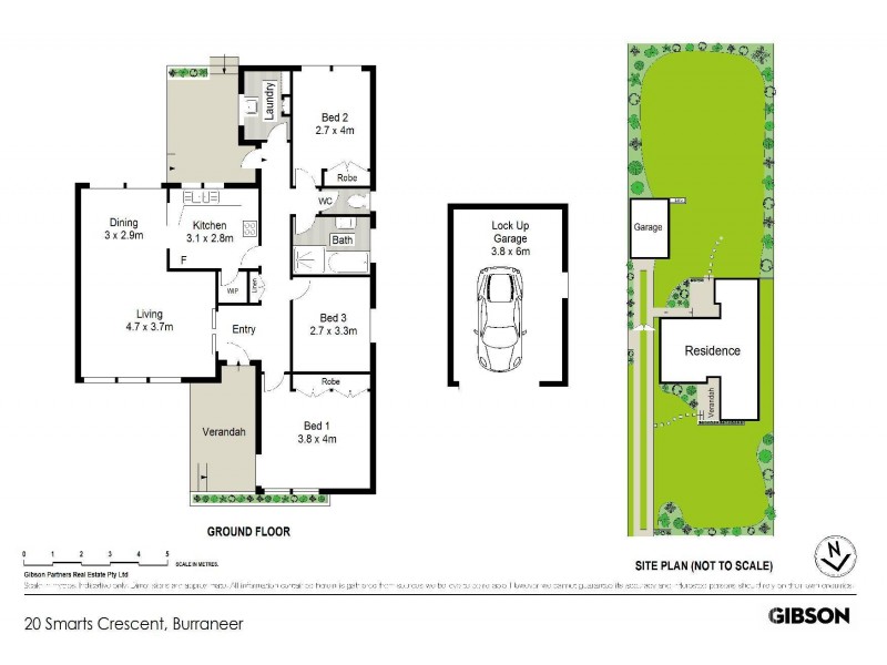 20 Smarts Crescent, Burraneer NSW 2230 Floorplan