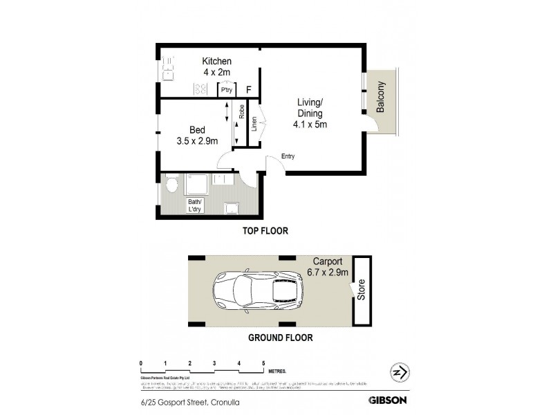 6/25 Gosport Street, Cronulla NSW 2230 Floorplan