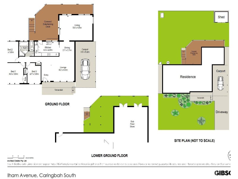15 Gillham Avenue, Caringbah South NSW 2229 Floorplan
