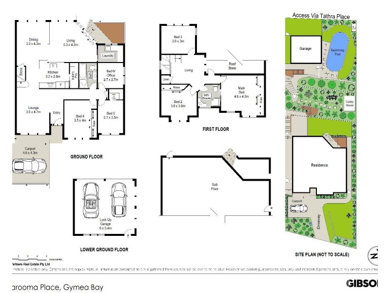 5 Narooma Place, Gymea Bay NSW 2227 Floorplan