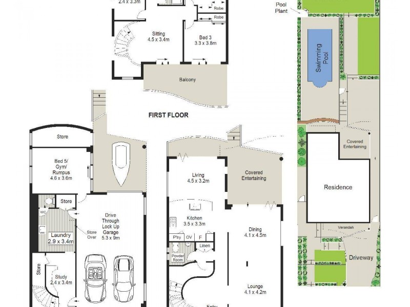 10 Swan Street, Lilli Pilli NSW 2229 Floorplan