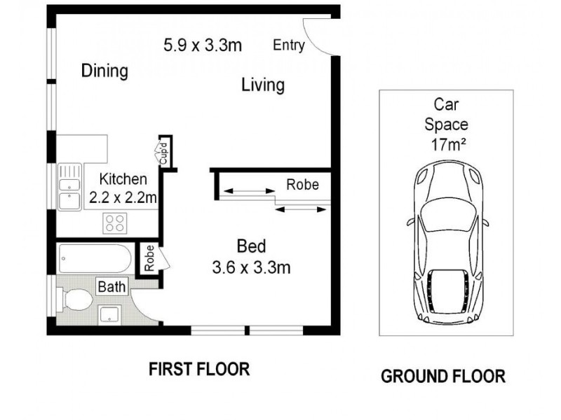 6/1 Howie Avenue, Cronulla NSW 2230 Floorplan
