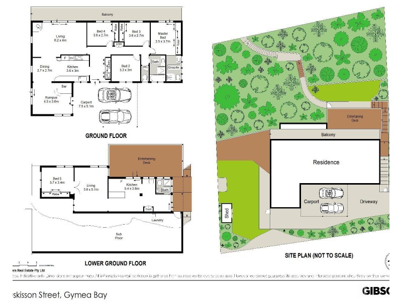 18 Huskisson Street, Gymea Bay NSW 2227 Floorplan