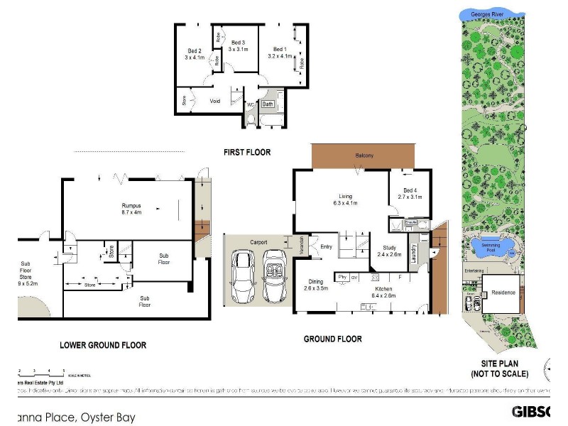 17 Tiranna Place, Oyster Bay NSW 2225 Floorplan