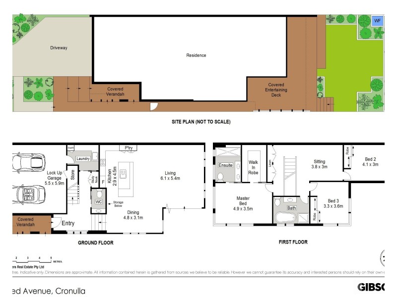 5 Alfred Avenue, Cronulla NSW 2230 Floorplan