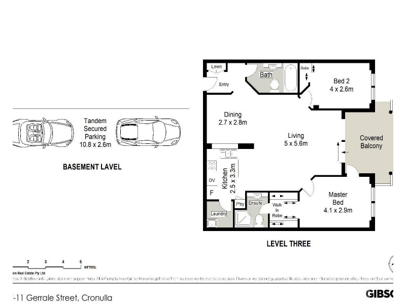 301/7-11 Gerrale Street, Cronulla NSW 2230 Floorplan