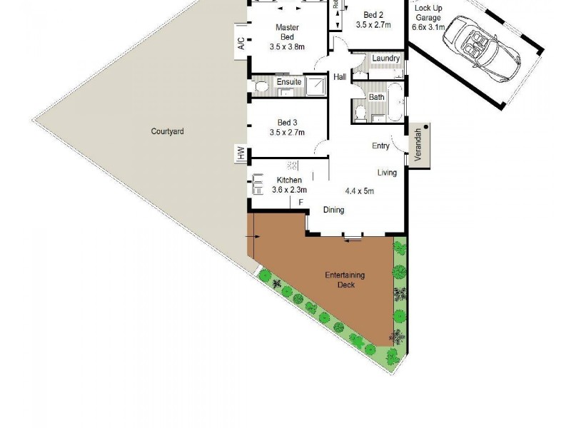 5/1 Glandore Street, Woolooware NSW 2230 Floorplan