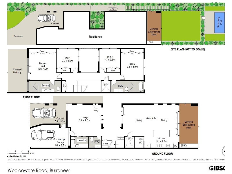 186A Woolooware Road, Burraneer NSW 2230 Floorplan