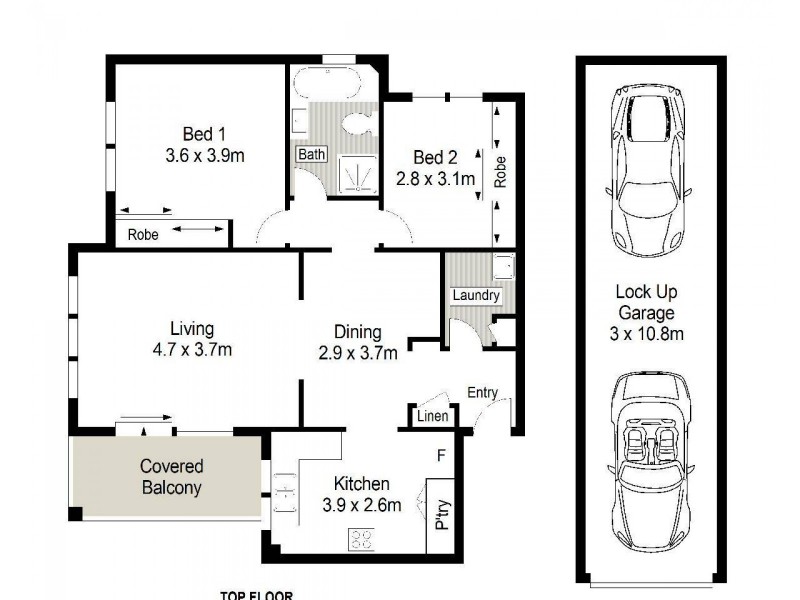 7/9-13 Nerang Road, Cronulla NSW 2230 Floorplan