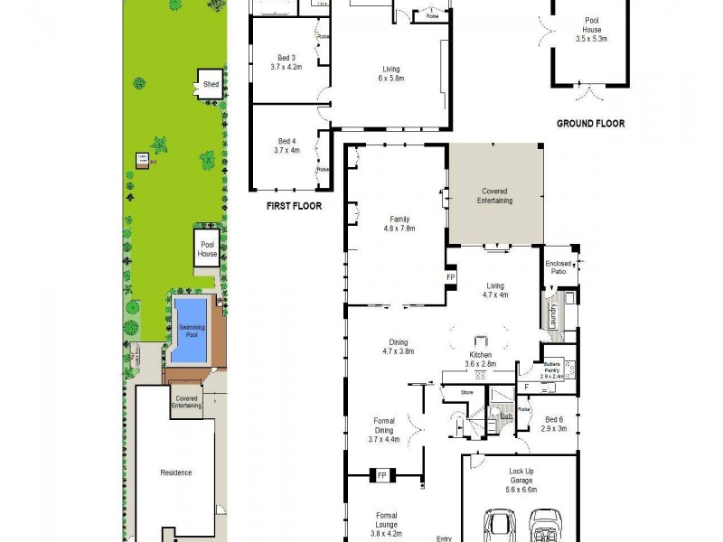 48 Georges River Crescent, Oyster Bay NSW 2225 Floorplan