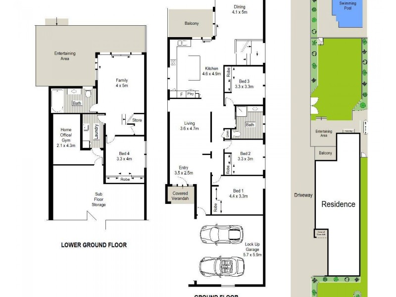 401 Willarong Road, Caringbah South NSW 2229 Floorplan