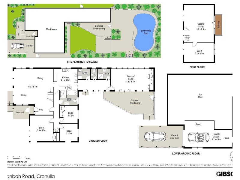 5 Wyanbah Road, Cronulla NSW 2230 Floorplan