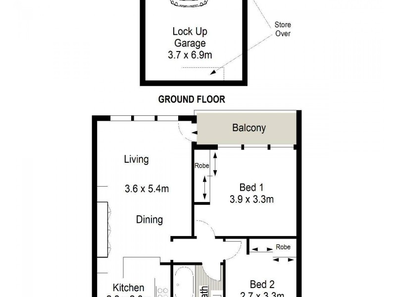 6/20 Ewos Parade, Cronulla NSW 2230 Floorplan