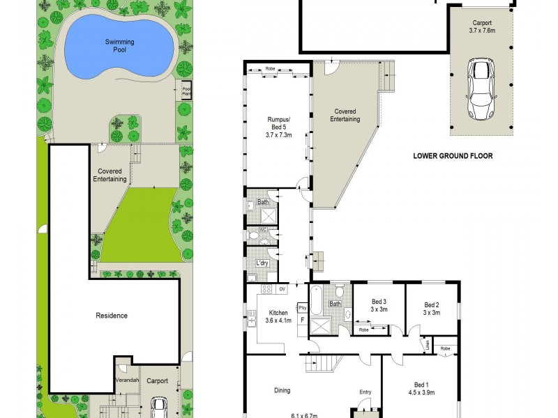 5 Wyanbah Road, Cronulla NSW 2230 Floorplan