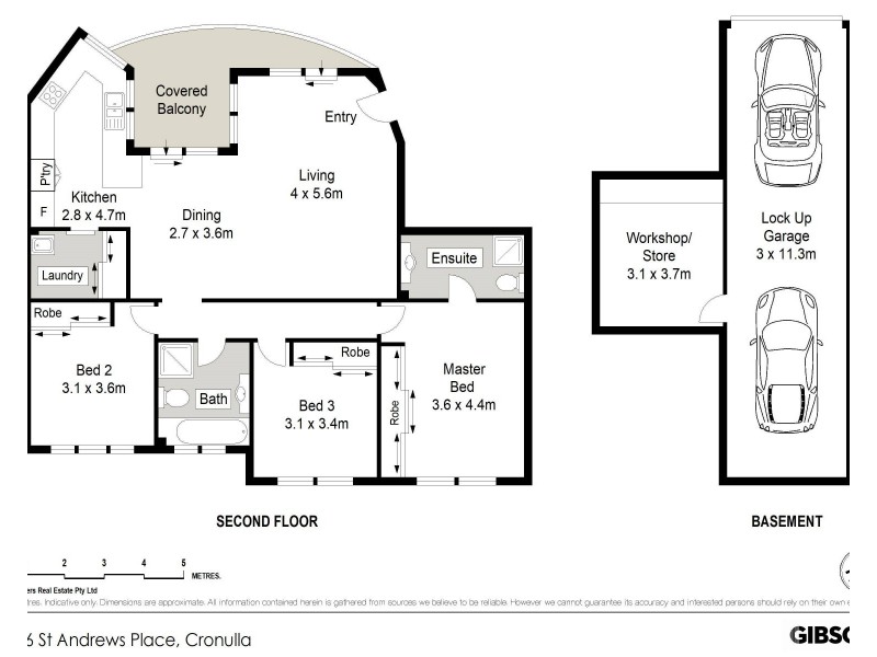 15/2-6 St Andrews Place, Cronulla NSW 2230 Floorplan