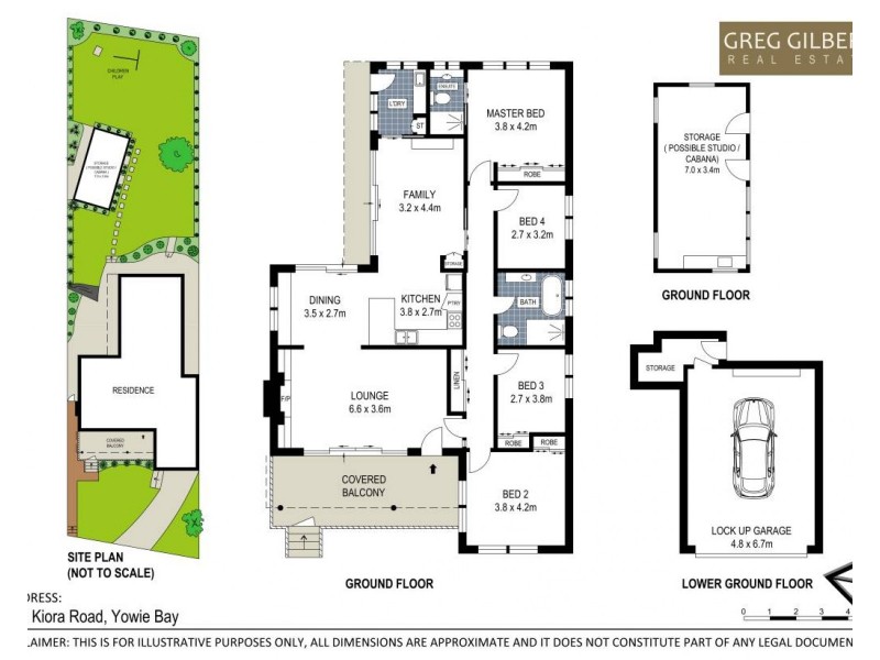 216 Kiora Road, Yowie Bay NSW 2228 Floorplan