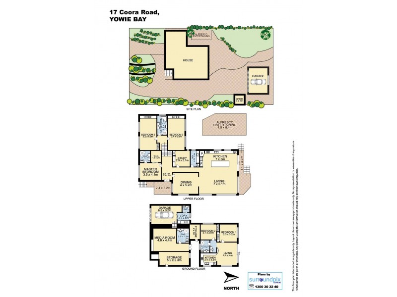 17 Coora Road, Yowie Bay NSW 2228 Floorplan