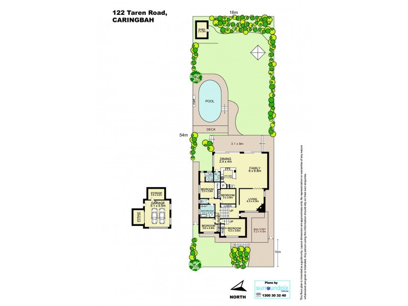 122 Taren Road, Caringbah South NSW 2229 Floorplan