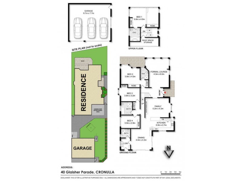 40 Glaisher Parade, Cronulla NSW 2230 Floorplan