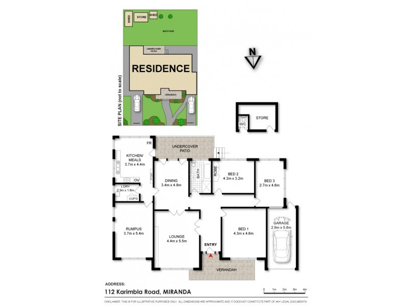 112 Karimbla Road, Miranda NSW 2228 Floorplan