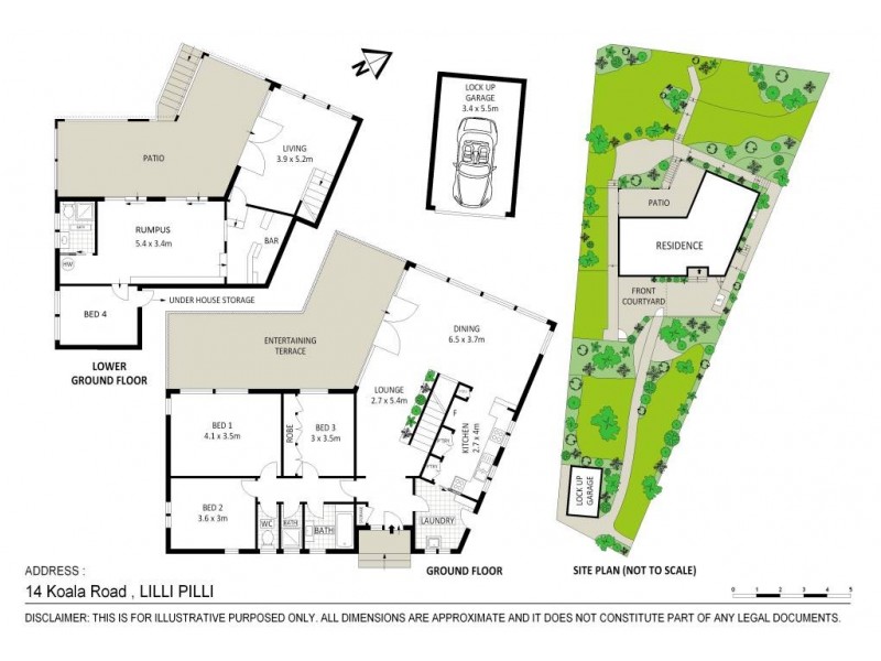 14 Koala Road, Lilli Pilli NSW 2229 Floorplan
