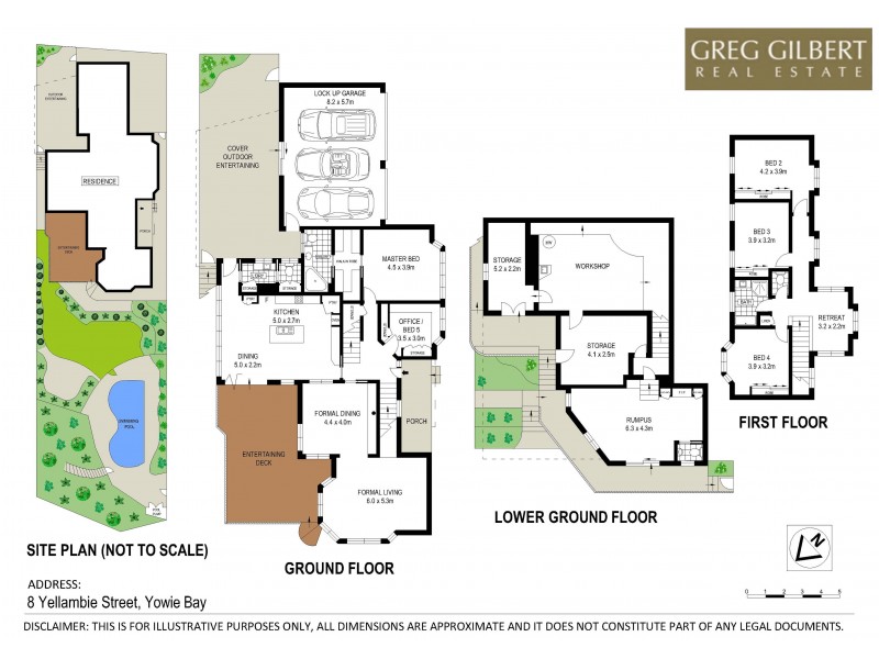 8 Yellambie Street, Yowie Bay NSW 2228 Floorplan