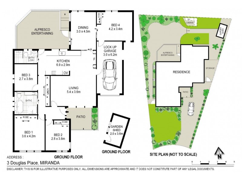 3 Douglas Place, Miranda NSW 2228 Floorplan