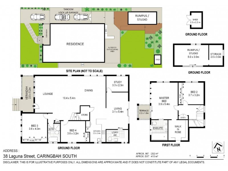 38 Laguna Street, Caringbah South NSW 2229 Floorplan