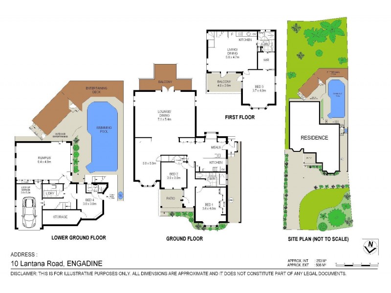 10 Lantana Road, Engadine NSW 2233 Floorplan
