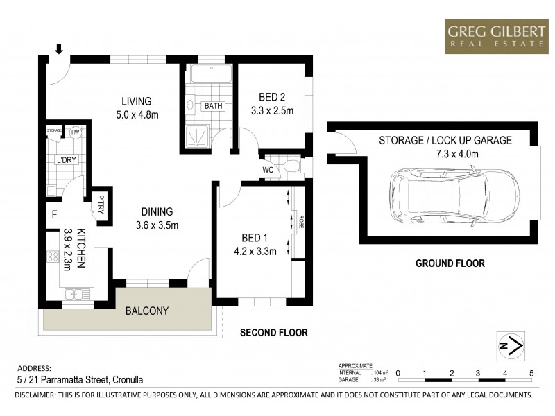 5/21-23 Parramatta Street, Cronulla NSW 2230 Floorplan