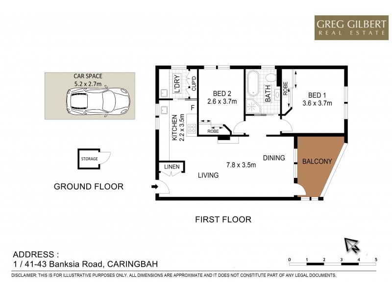 1/41-43 Banksia Road, Caringbah NSW 2229 Floorplan
