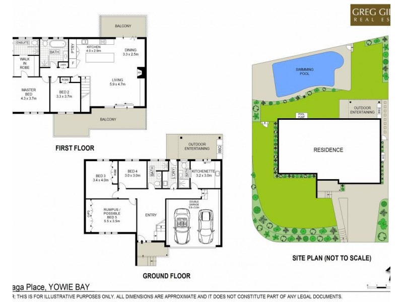 21 Yarraga Place, Yowie Bay NSW 2228 Floorplan