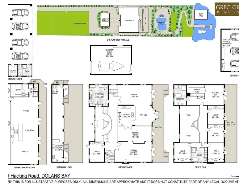662 Port Hacking Road, Dolans Bay NSW 2229 Floorplan