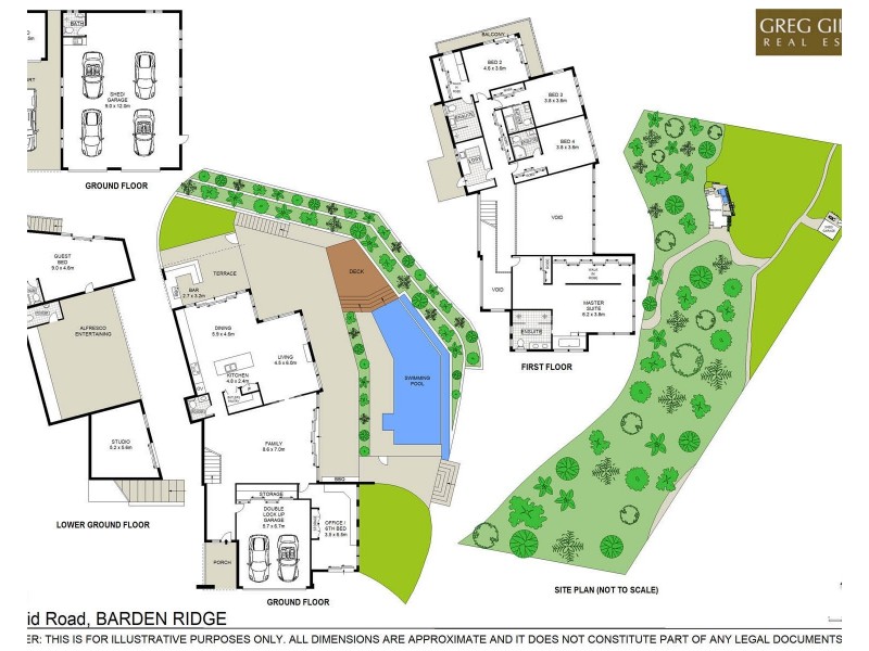 96 David Road, Barden Ridge NSW 2234 Floorplan