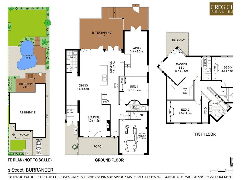36 Harris Street, Burraneer NSW 2230 Floorplan