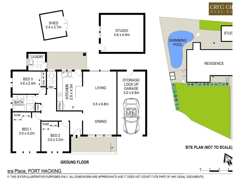 6 Mookara Place, Lilli Pilli NSW 2229 Floorplan