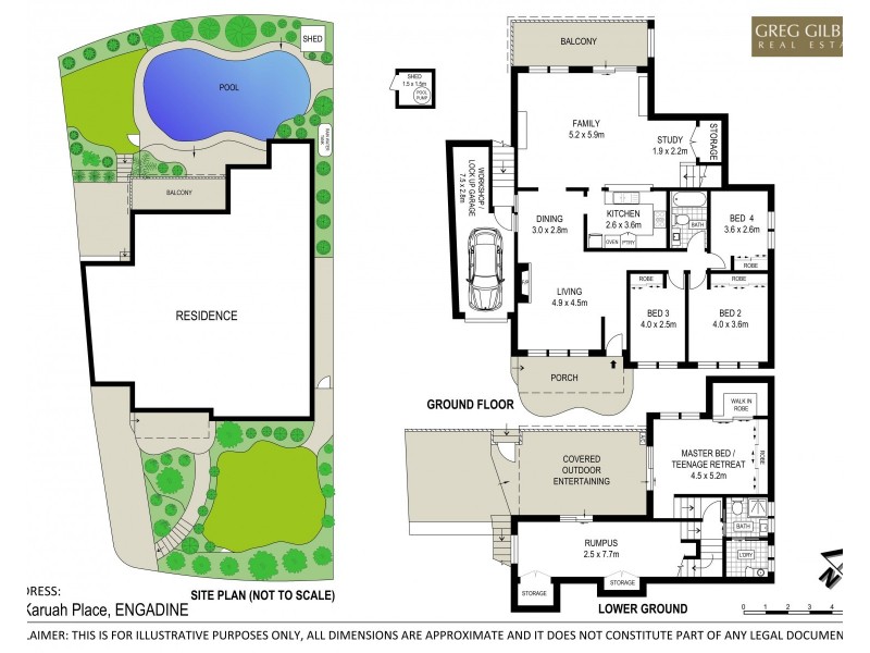 14 Karuah Place, Engadine NSW 2233 Floorplan