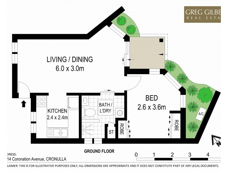 2/14 Coronation Avenue, Cronulla NSW 2230 Floorplan