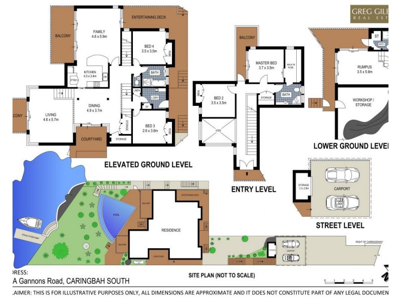 203A Gannons Road, Caringbah South NSW 2229 Floorplan