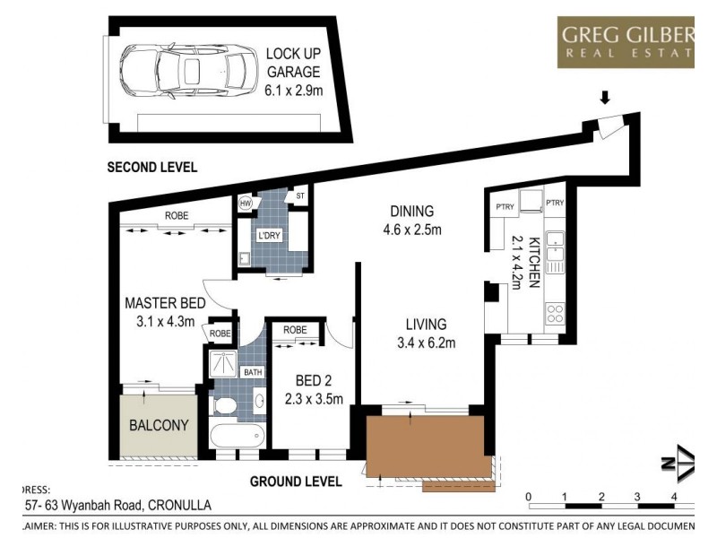 11/57-63 Wyanbah Road, Cronulla NSW 2230 Floorplan