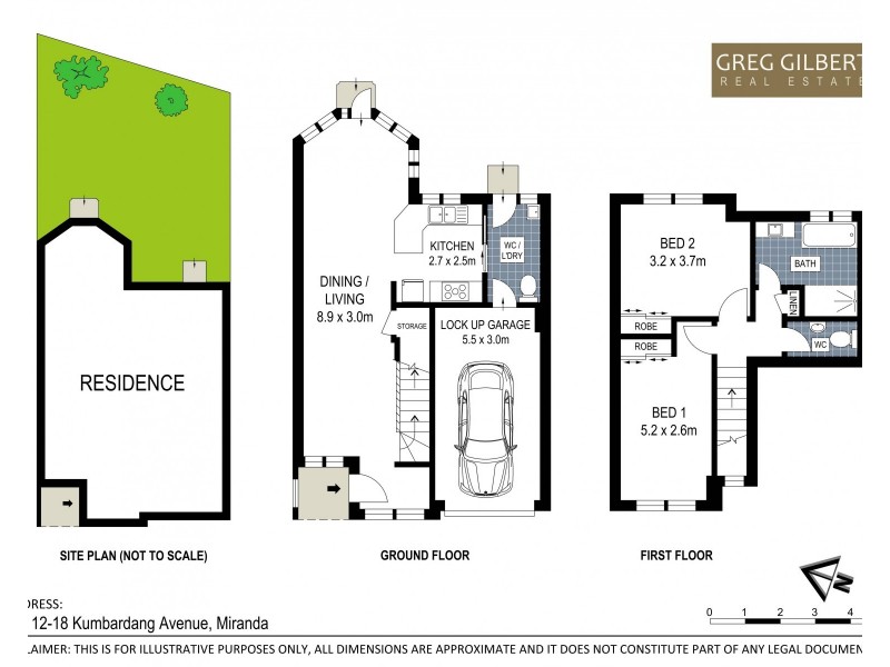 14/12-18 Kumbardang Avenue, Miranda NSW 2228 Floorplan