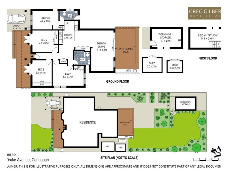 25 Drake Avenue, Caringbah NSW 2229 Floorplan