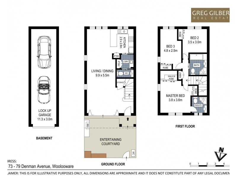 10/73-79 Denman Avenue, Woolooware NSW 2230 Floorplan