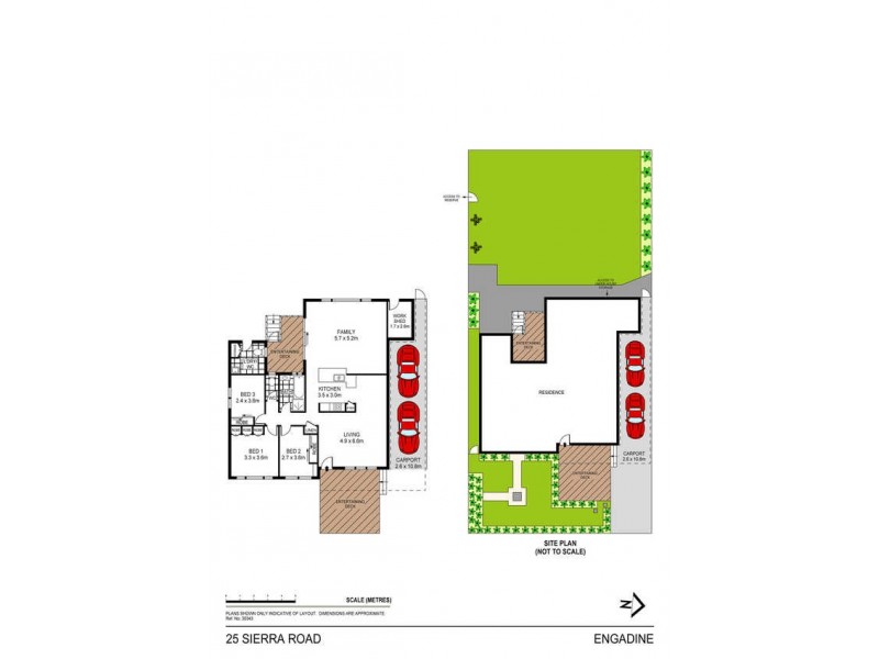 25 Sierra Road, Engadine NSW 2233 Floorplan