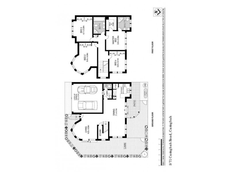 3/71 Caringbah Road, Caringbah NSW 2229 Floorplan