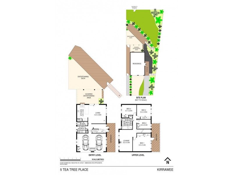 5 Tea Tree Place, Kirrawee NSW 2232 Floorplan