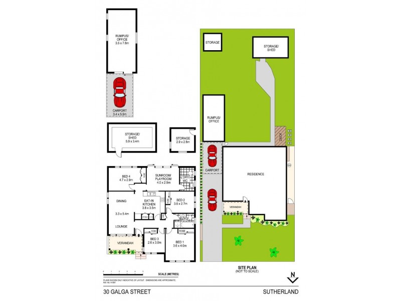 30 Galga Street, Sutherland NSW 2232 Floorplan