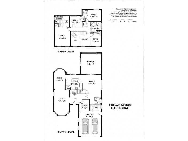 6 Belair Avenue, Caringbah NSW 2229 Floorplan